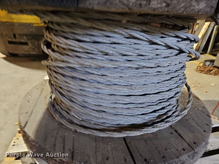 image for item DQ8503 Approximately (26) shelving racks and cable