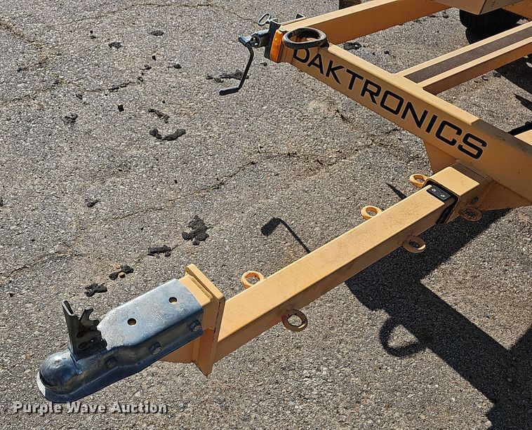 image for item DR3438 2005 Daktronics VP-1000  message board trailer