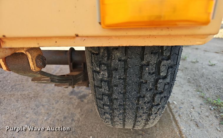 image for item DR3438 2005 Daktronics VP-1000  message board trailer