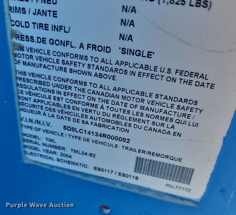 image for item DR3439 2004 Genie TML-4000N  light plant