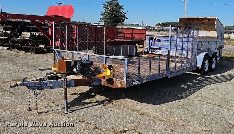 image for item DR3442 2003 Strobel  equipment trailer