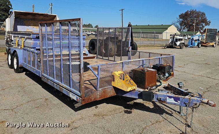 image for item DR3442 2003 Strobel  equipment trailer