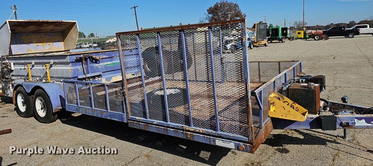 image for item DR3442 2003 Strobel  equipment trailer