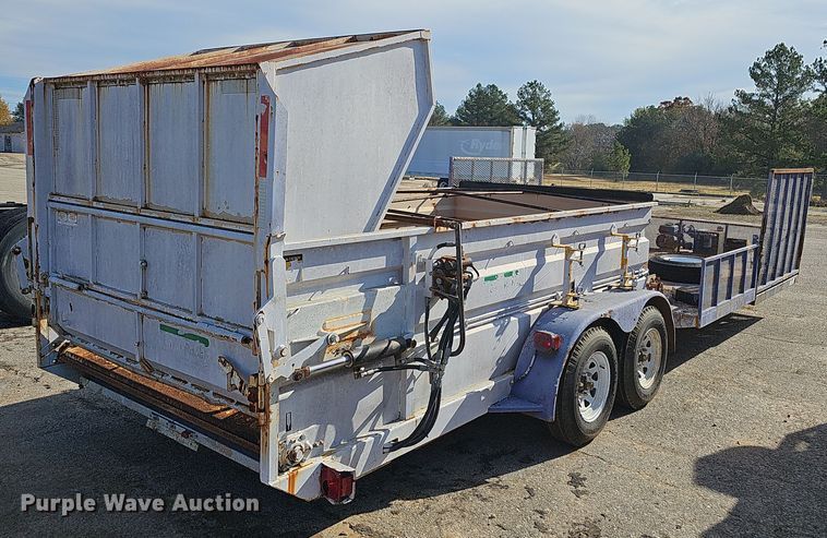 image for item DR3442 2003 Strobel  equipment trailer