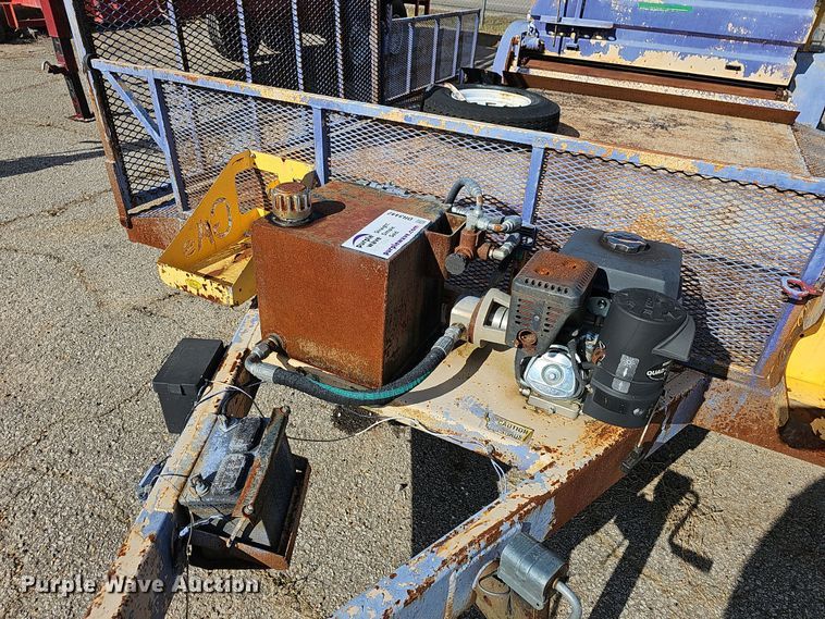 image for item DR3442 2003 Strobel  equipment trailer