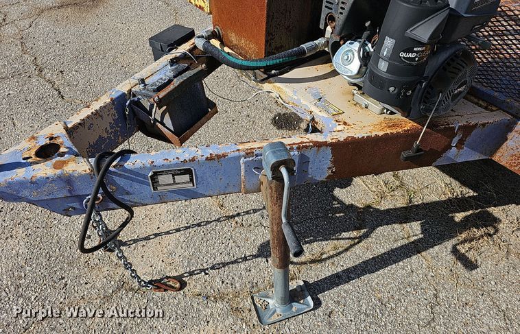 image for item DR3442 2003 Strobel  equipment trailer