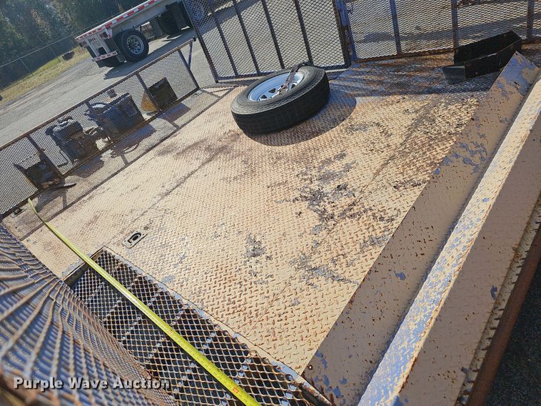 image for item DR3442 2003 Strobel  equipment trailer