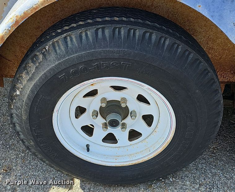 image for item DR3442 2003 Strobel  equipment trailer