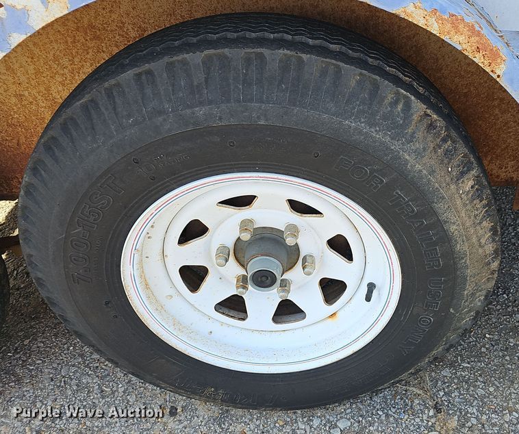 image for item DR3442 2003 Strobel  equipment trailer