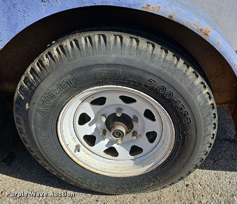 image for item DR3442 2003 Strobel  equipment trailer