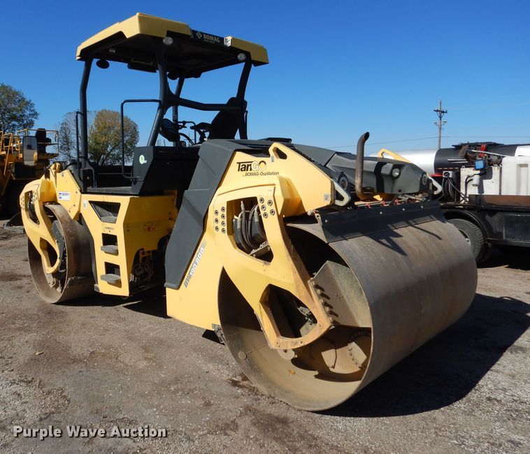image for item DR5812 2014 Bomag BW190 ADO  double drum vibratory roller