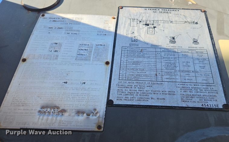 image for item DS5619 Terex Hi Ranger SC-45  bucket lift