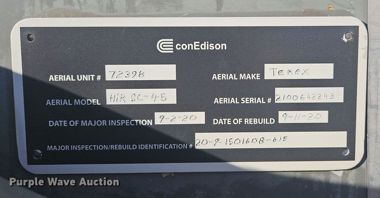 image for item DS5619 Terex Hi Ranger SC-45  bucket lift