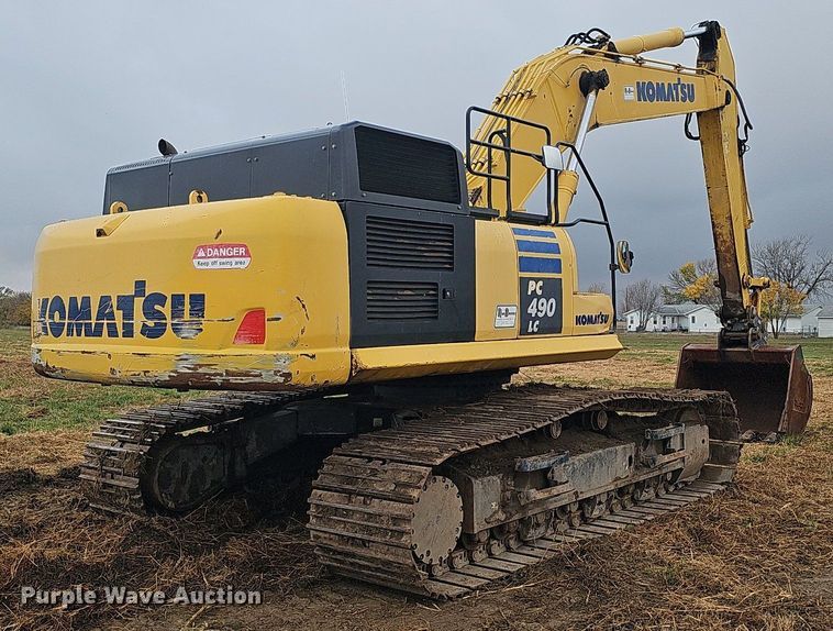 image for item DS5662 2012 Komatsu PC490LC-10  excavator