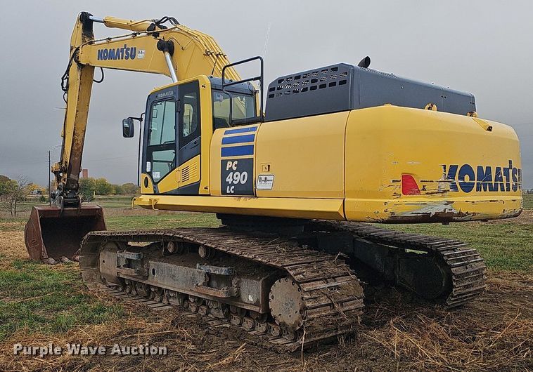 image for item DS5662 2012 Komatsu PC490LC-10  excavator