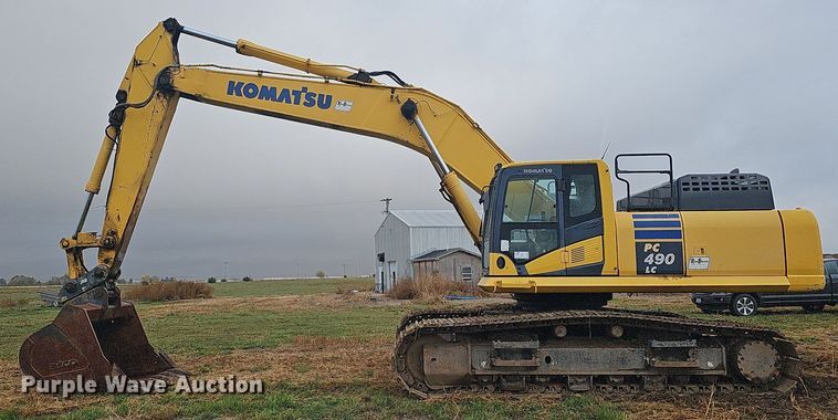 image for item DS5662 2012 Komatsu PC490LC-10  excavator