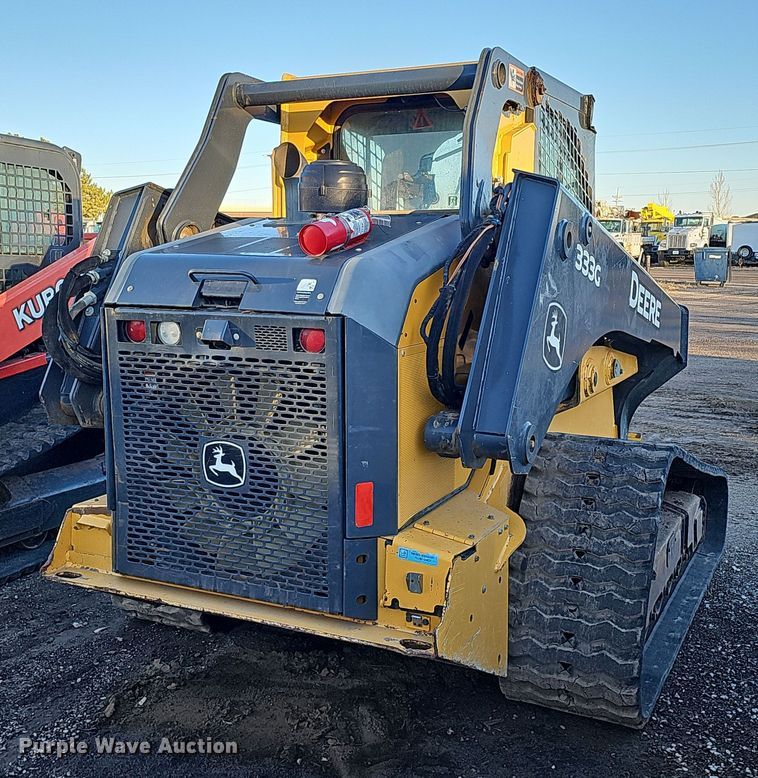 image for item DS5732 2017 John Deere 333G  tracked skid steer loader