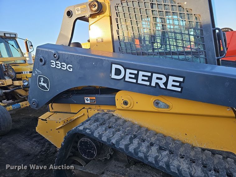 image for item DS5732 2017 John Deere 333G  tracked skid steer loader