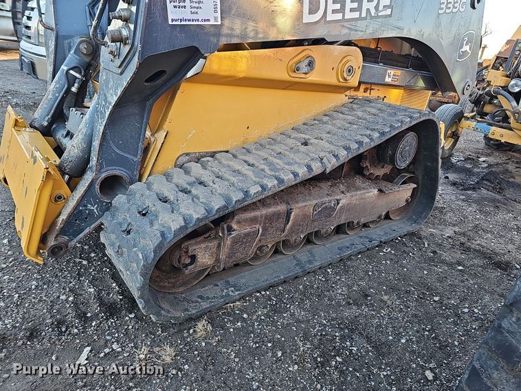 image for item DS5732 2017 John Deere 333G  tracked skid steer loader