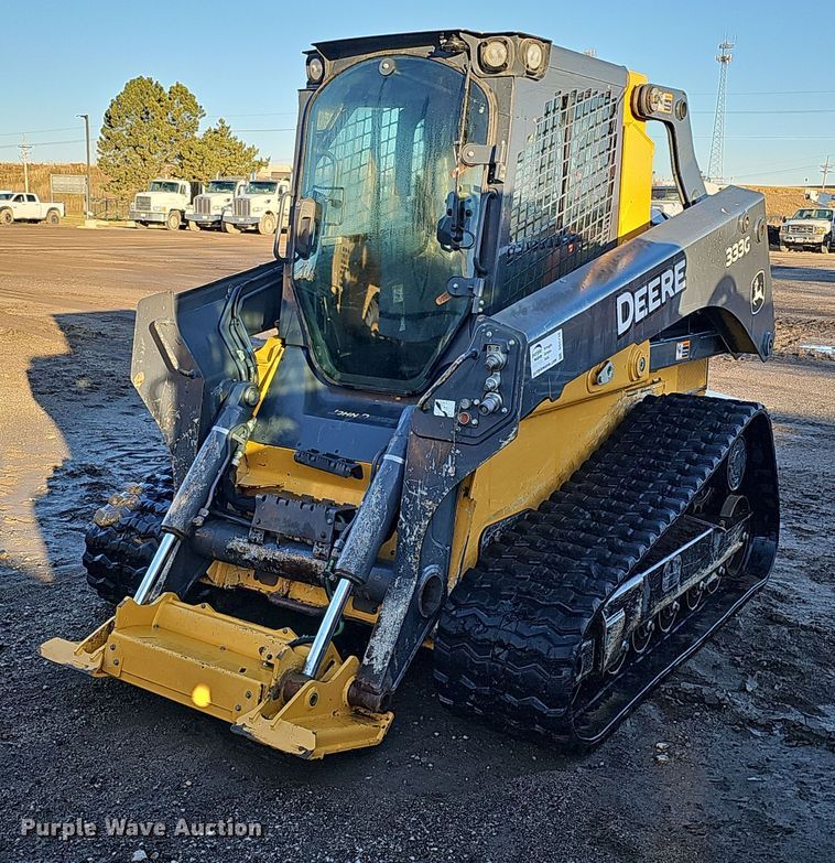 image for item DS5738 2019 John Deere 333G  tracked skid steer loader