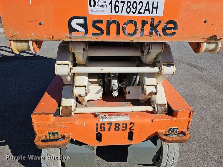 image for item DS5739 2016 Snorkel S3219E  scissor lift