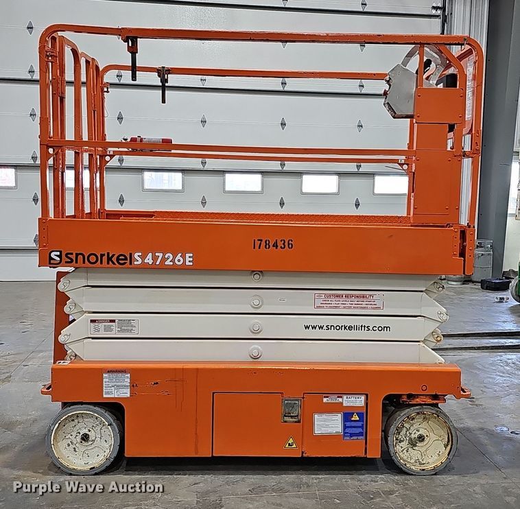image for item DS5744 Snorkel S4726E  scissor lift