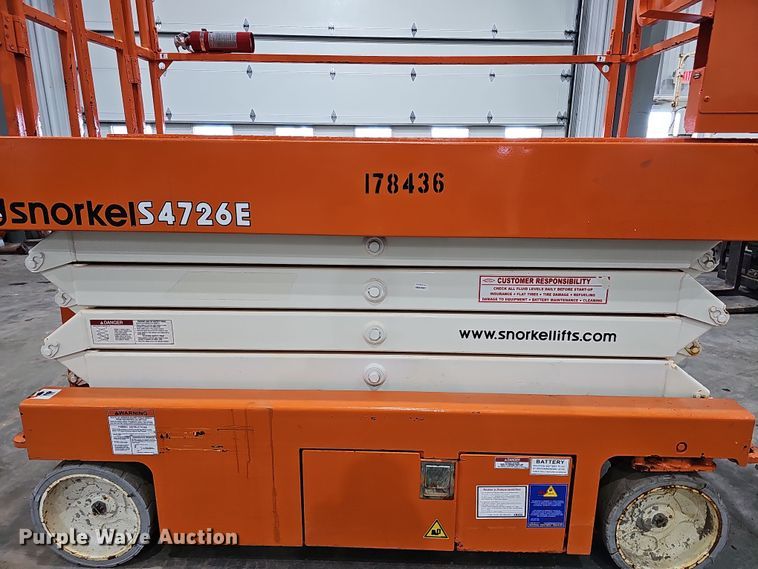 image for item DS5744 Snorkel S4726E  scissor lift