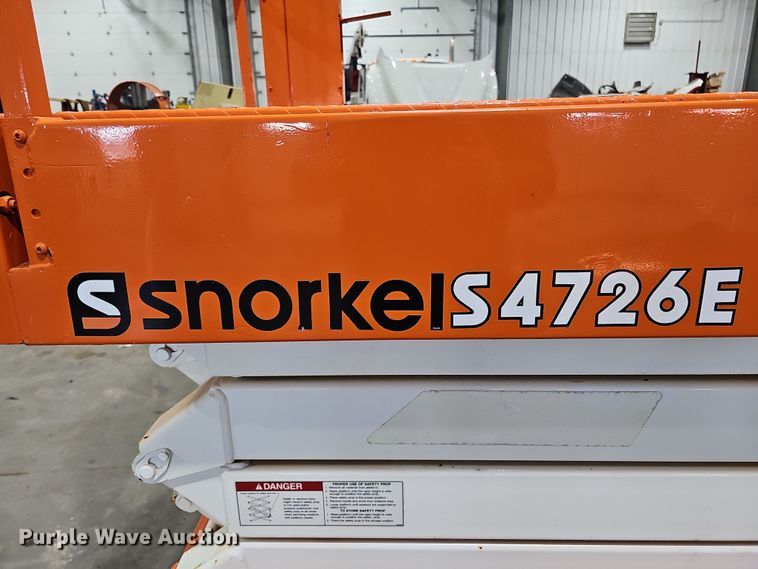 image for item DS5744 Snorkel S4726E  scissor lift