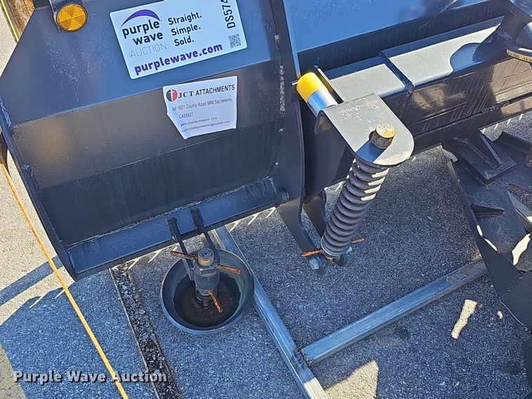 image for item DS5745 JCT  skid steer dozer blade