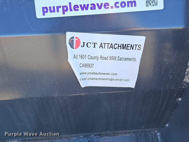 image for item DS5745 JCT  skid steer dozer blade