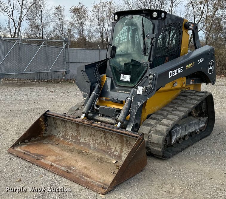 image for item DW2920 2020 John Deere 333G  tracked skid steer loader