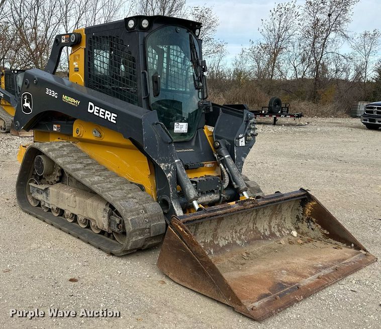 image for item DW2920 2020 John Deere 333G  tracked skid steer loader