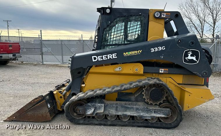 image for item DW2920 2020 John Deere 333G  tracked skid steer loader