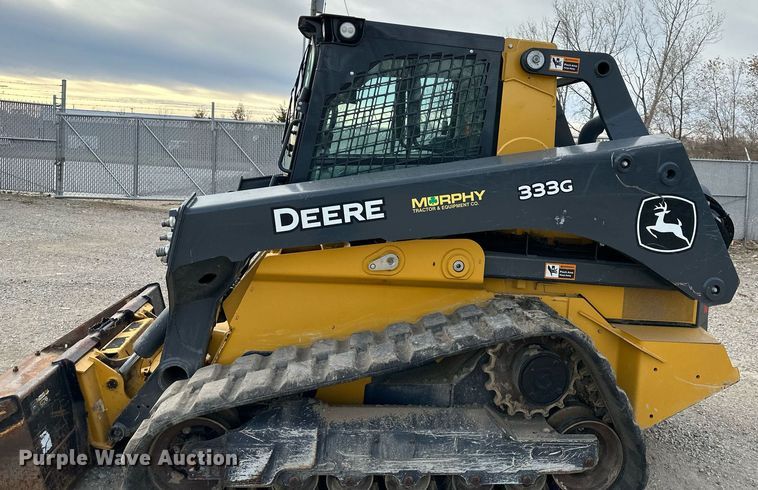 image for item DW2920 2020 John Deere 333G  tracked skid steer loader