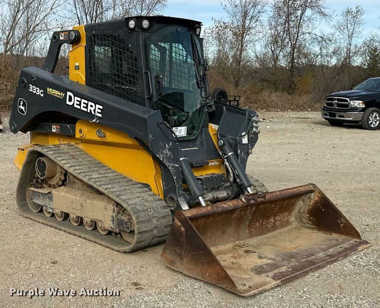 image for item DW2921 2019 John Deere 333G  tracked skid steer loader