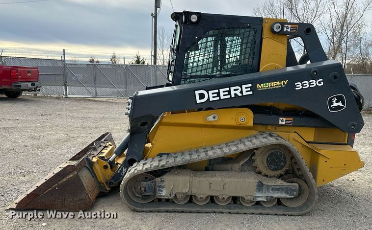 image for item DW2921 2019 John Deere 333G  tracked skid steer loader