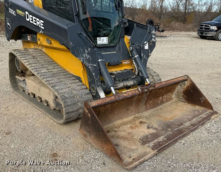 image for item DW2921 2019 John Deere 333G  tracked skid steer loader