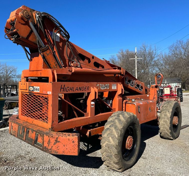 image for item DW2928 1984 Lull 844 Highlander  telehandler
