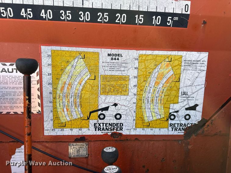 image for item DW2928 1984 Lull 844 Highlander  telehandler