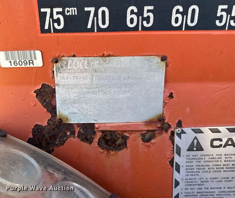 image for item DW2928 1984 Lull 844 Highlander  telehandler