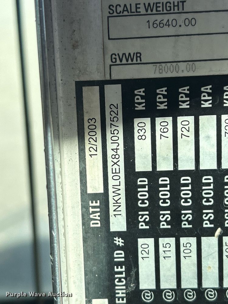 image for item EV9392 2004 Kenworth W900  ready mix truck