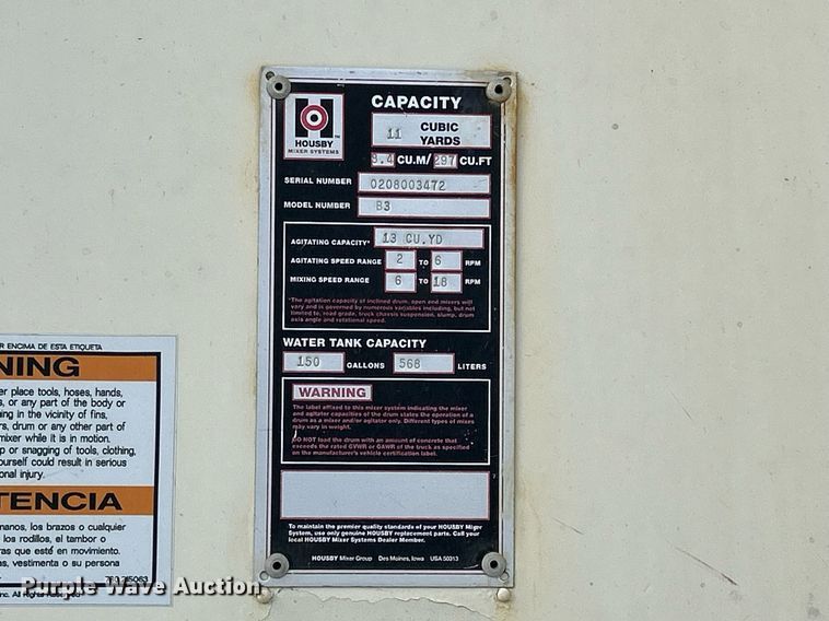 image for item EV9396 2007 Mack CV513  ready mix truck