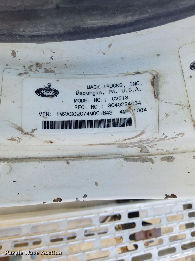 image for item EV9397 2004 Mack CV513  ready mix truck