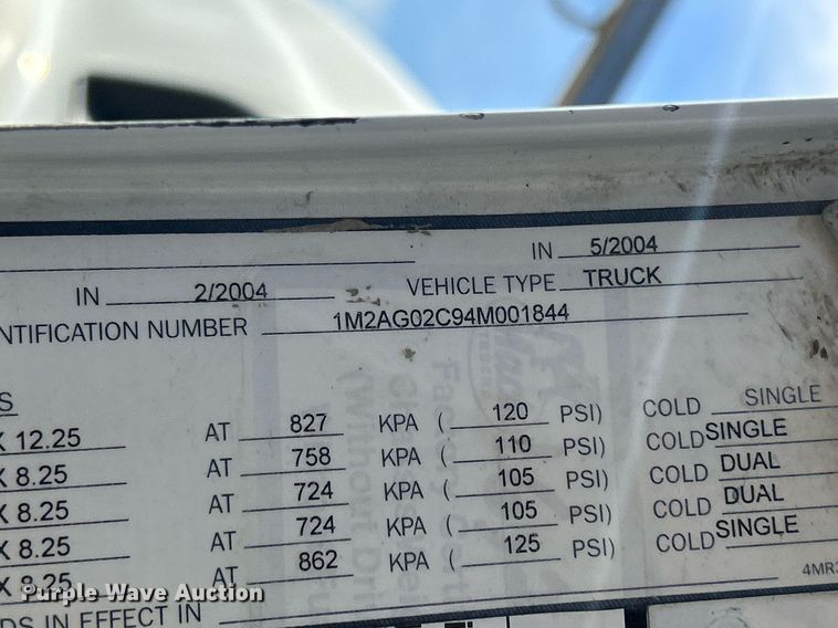 image for item EV9400 2004 Mack CV513  ready mix truck