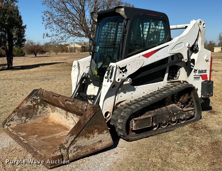 image for item GG9848 2018 Bobcat T595  tracked skid steer loader