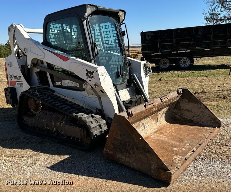 image for item GG9848 2018 Bobcat T595  tracked skid steer loader