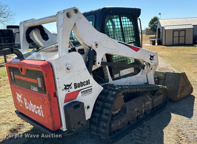 image for item GG9848 2018 Bobcat T595  tracked skid steer loader
