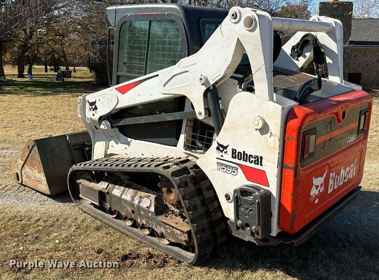 image for item GG9848 2018 Bobcat T595  tracked skid steer loader