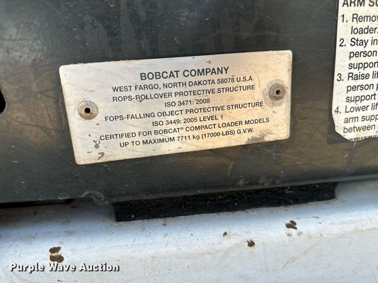 image for item GG9848 2018 Bobcat T595  tracked skid steer loader