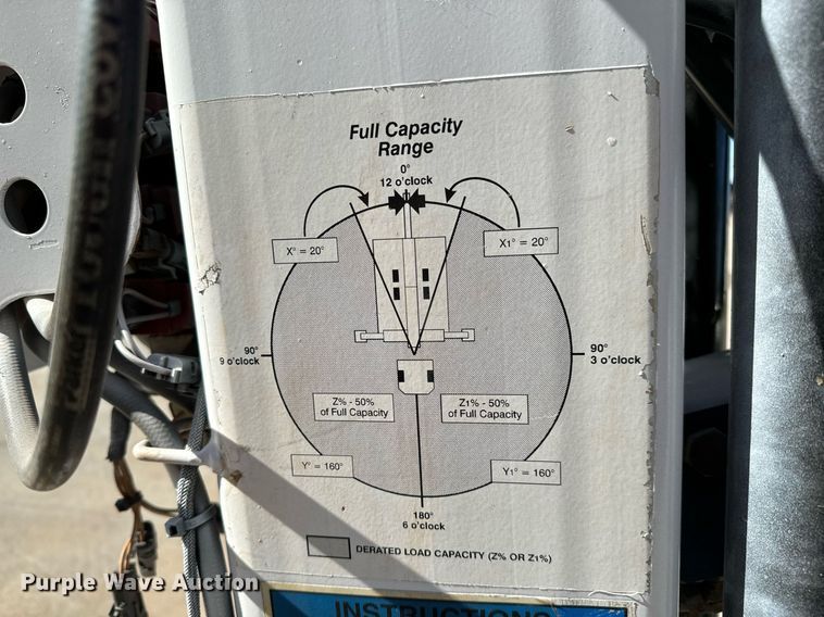 image for item GG9885 2007 IMT 445 3000  truck mounted crane